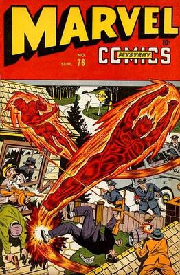Marvel Mystery Comics #76: Click Here for Values