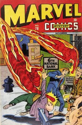 Marvel Mystery Comics #78: Click Here for Values