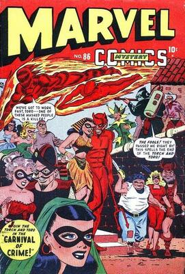 Marvel Mystery Comics #86: Click Here for Values