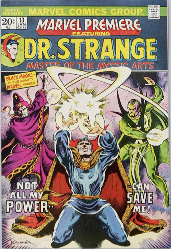 Marvel Premiere #13 (January, 1974) : Dr. Strange. Click for values