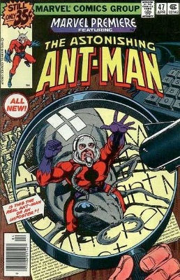 Marvel Premiere #47: First Scott Lang as Ant-Man. Click for values