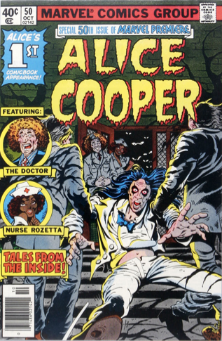 Marvel Premiere #50 (October, 1979): Alice Cooper. Click for values