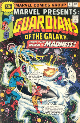 Marvel Presents #4 30c Variant April, 1976. Starburst Flash