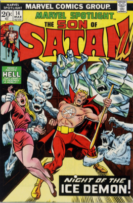 Marvel Spotlight #14, March, 1974: Son of Satan. Click for value