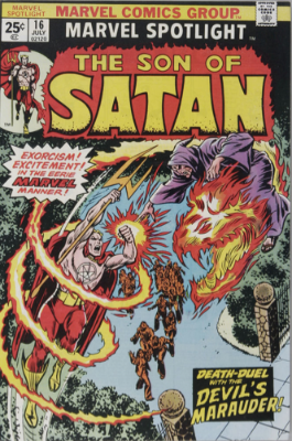 Marvel Spotlight #16, July, 1974: Son of Satan. Click for value