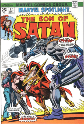 Marvel Spotlight #17, September, 1974: Son of Satan. Click for value