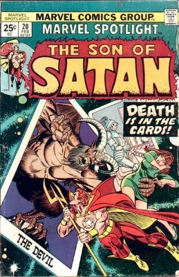 Marvel Spotlight #20, February, 1975: Son of Satan. Click for value