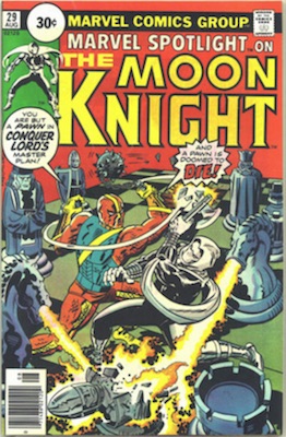 Marvel Spotlight #29 30c Price Variant April, 1976. Price in Circle