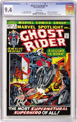 A CGC 9.4 copy of Marvel Spotlight #5 has huge potential to appreciate over time. Click to find your copy at Goldin