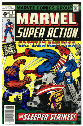 Marvel Super Action #3 Marvel 35c Price Variant