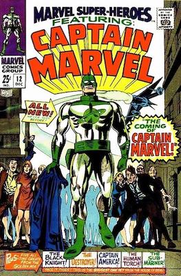 Marvel Super-Heroes #12: First appearance of Captain Marvel. Click for values