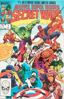 Marvel Super Heroes Secret Wars #1: first in 12-issue series. Click for values