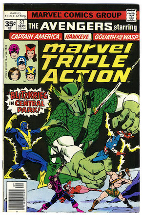 Marvel Triple Action #37 35 Cent Price Variant