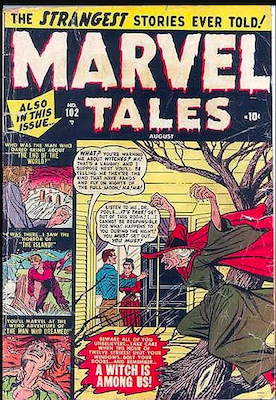 Marvel Tales #102: Click Here for Values
