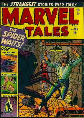 Marvel Tales #105: Click Here for Values