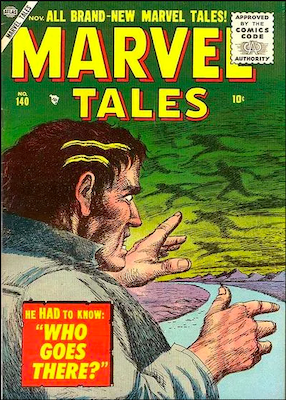 Marvel Tales #140: Click Here for Values
