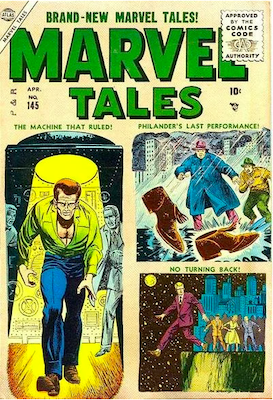 Marvel Tales #145: Click Here for Values