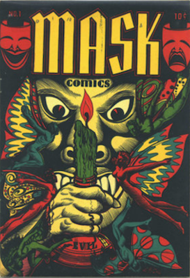 Mask Comics #2: LB Cole Cover. RARE! Click for live prices