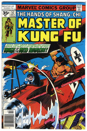 Master of Kung-Fu #57 35c Price Variant