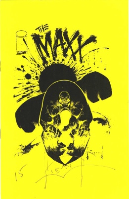 The Maxx Ashcan #3 (1993): Low print run, small size comic, a rare modern. Click for values