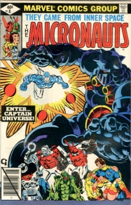 Micronauts #8: first Captain Universe. Who?!