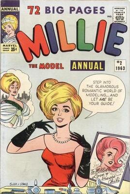 Millie the Model Annual #2: Click Here for Values