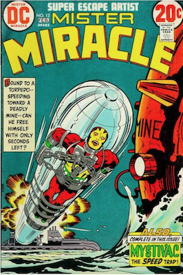 Mister Miracle #12. Click for values.