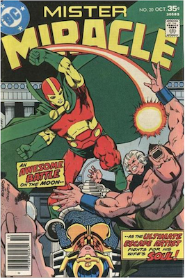 Mister Miracle #20. Click for values.