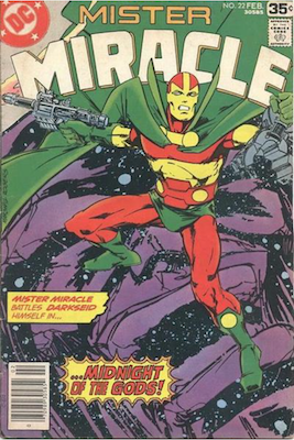 Mister Miracle #22. Click for values.