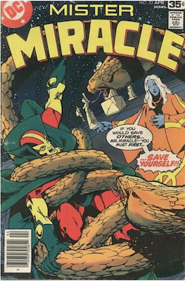 Mister Miracle #23. Click for values.