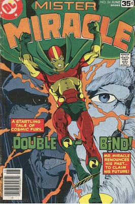 Mister Miracle #24. Click for values.