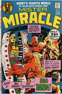 Mister Miracle Comic Values