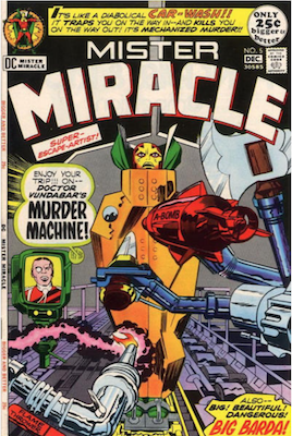 Origin and First Appearance, Virman Vundabar, Mister Miracle #5, DC Comics, 1971. Click for value