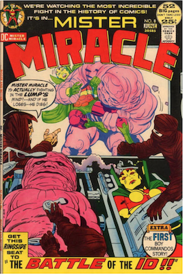 Mister Miracle #8. Click for values.