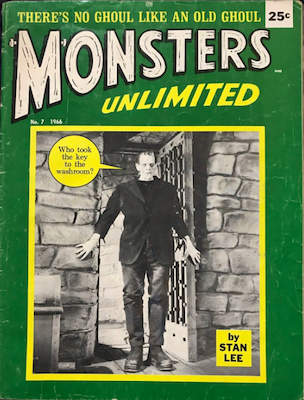 Monsters Unlimited #7: Click Here for Values