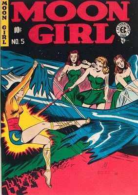 Moon Girl #5 (1948): The first of EC's infamous horror comic books. Click for values