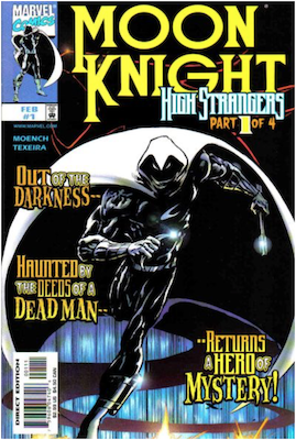 Moon Knight v3 Limited Series #1 (1999). Click for values.