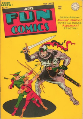 More Fun Comics #101 (Jan 1945): Origin and First Appearance, Superboy. Click for values