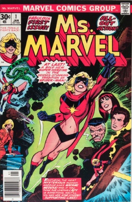 Ms. Marvel #1 (1977): First Appearance of Carol Danvers as Ms. Marvel. Click for prices