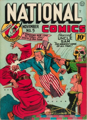 National Comics #5: First Appearance, Quicksilver (Max Mercury). Click for values