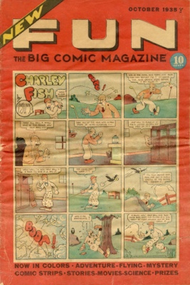 New Fun Comics #6: Origin and First Appearance, Dr. Occult. A very rare comic book. Click for values
