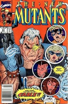 New Mutants #87 (1990): First Full Appearance, Cable. Click for values