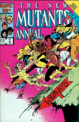 New Mutants Annual #2 (1986): 1st Appearance of Psylocke. Click for value