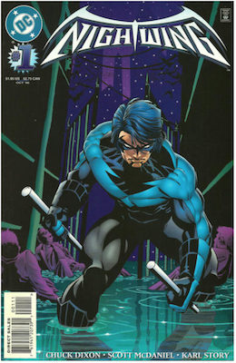 Nightwing #1 (1996). Click for values.