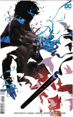 Nightwing #54 Variant cover. Click for values.