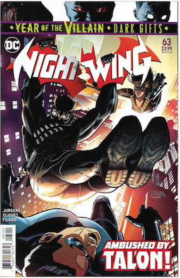 Nightwing #63 Variant cover. Click for values.