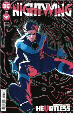 Nightwing #80 Variant cover. Click for values.