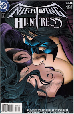 Nightwing and Huntress #3 (1998). Click for values.