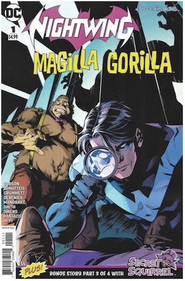 Nightwing/Magilla Gorilla Special (2018). Click for values.