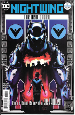 Nightwing: The New Order #2. Click for values.